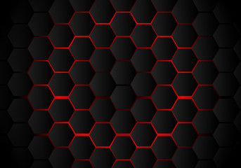 Detail Red Hexagon Wallpaper Nomer 41