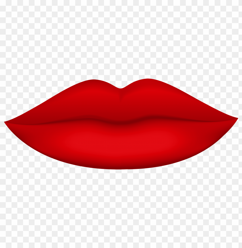 Detail Red Lips Transparent Nomer 25