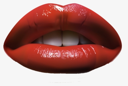 Red Lips Transparent Background - KibrisPDR