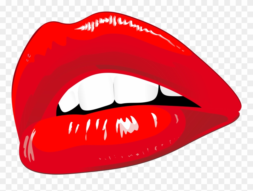 Detail Red Lips Transparent Background Nomer 14