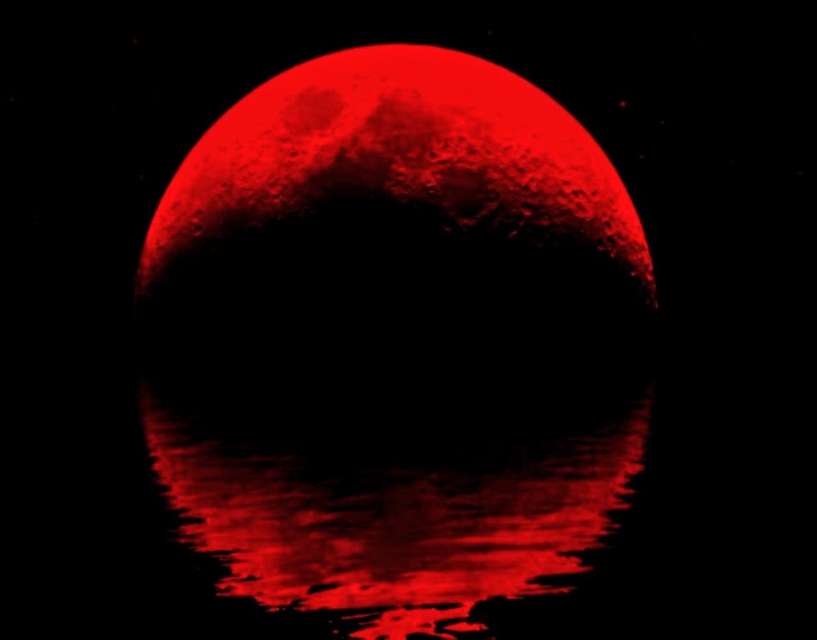 Detail Red Moon Wallpaper Nomer 16