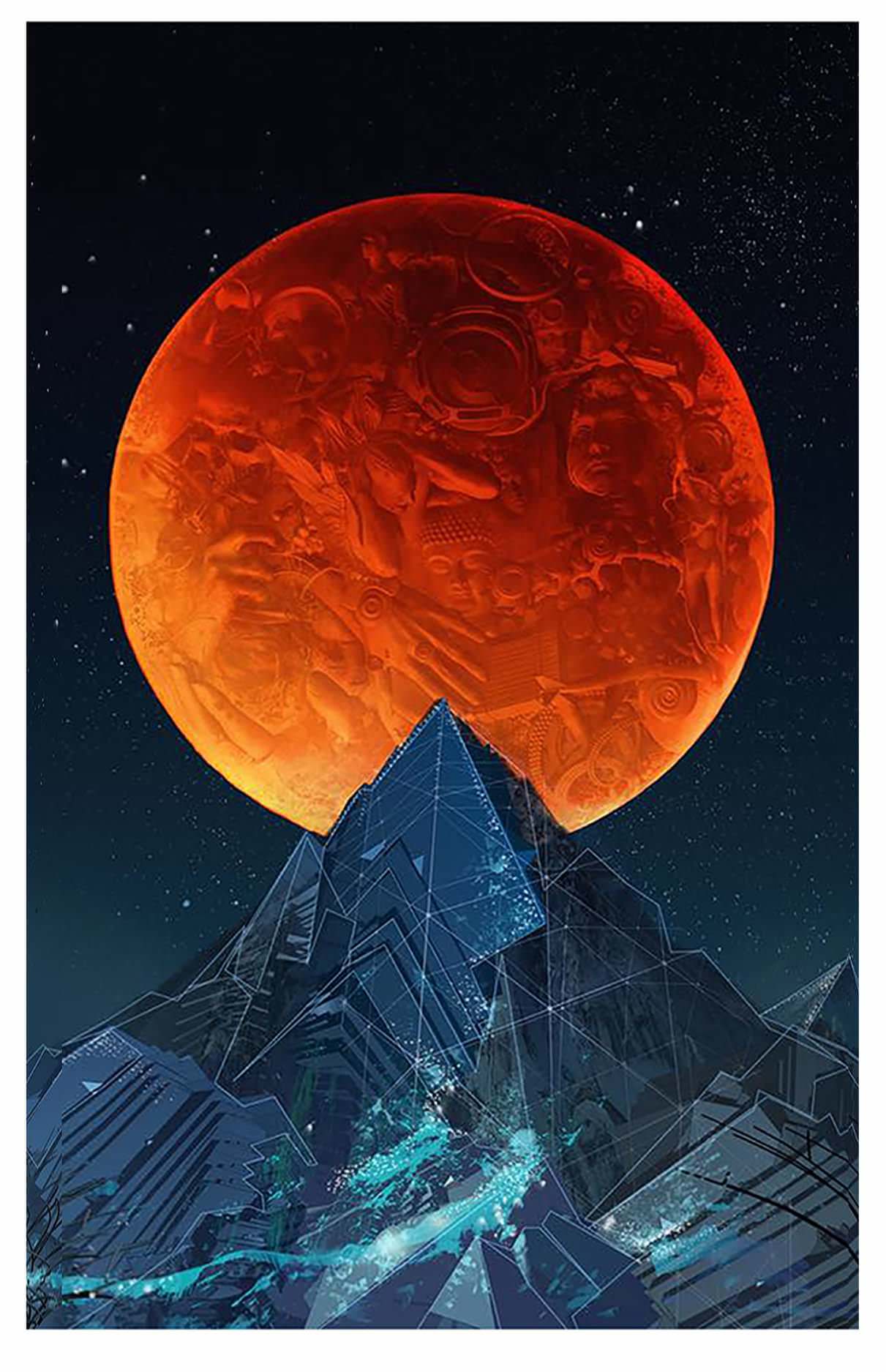 Detail Red Moon Wallpaper Nomer 36