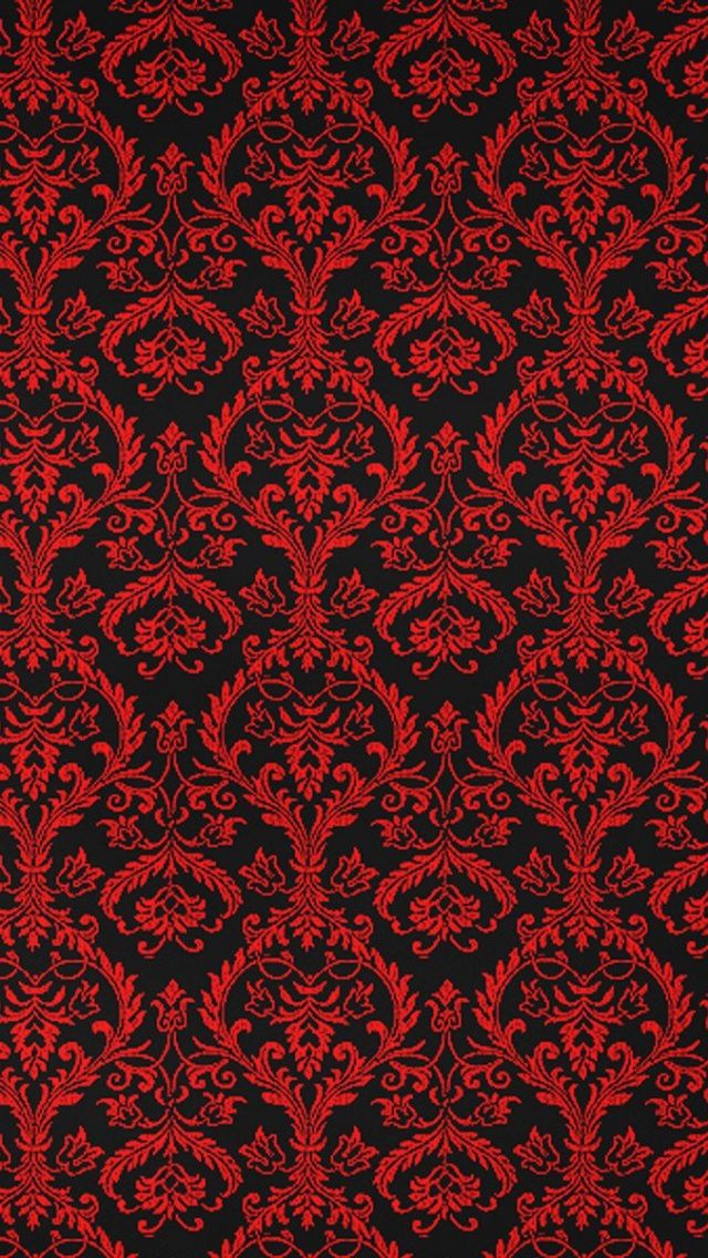 Detail Red Pattern Wallpaper Nomer 2