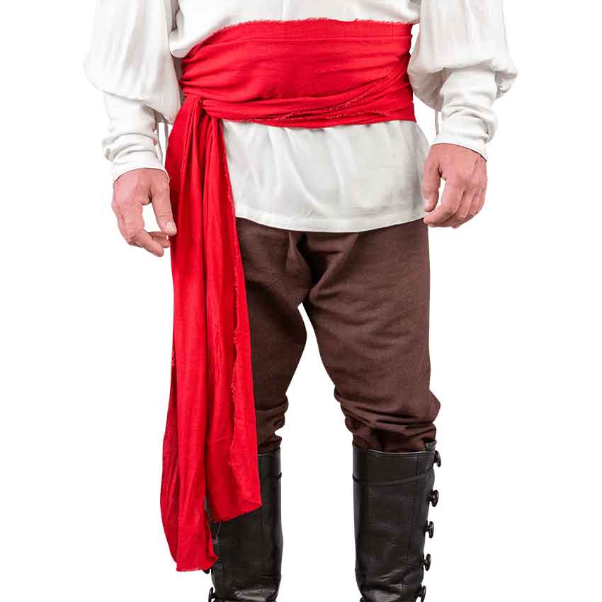 Red Pirate Sash - KibrisPDR