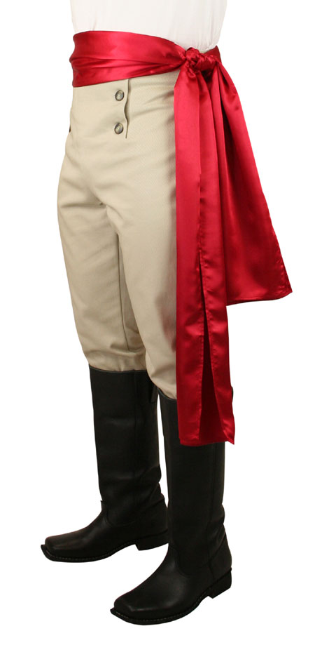 Detail Red Pirate Sash Nomer 2