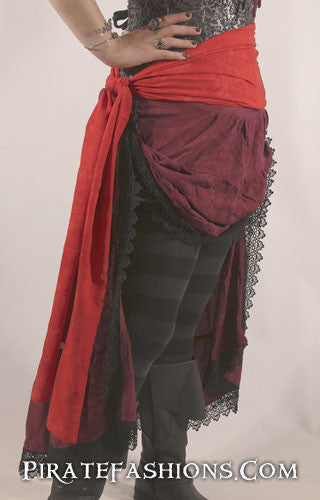 Detail Red Pirate Sash Nomer 20