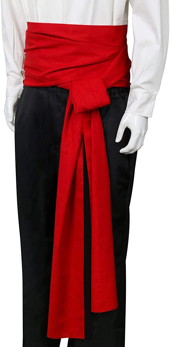 Detail Red Pirate Sash Nomer 21