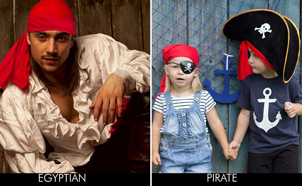Detail Red Pirate Sash Nomer 24