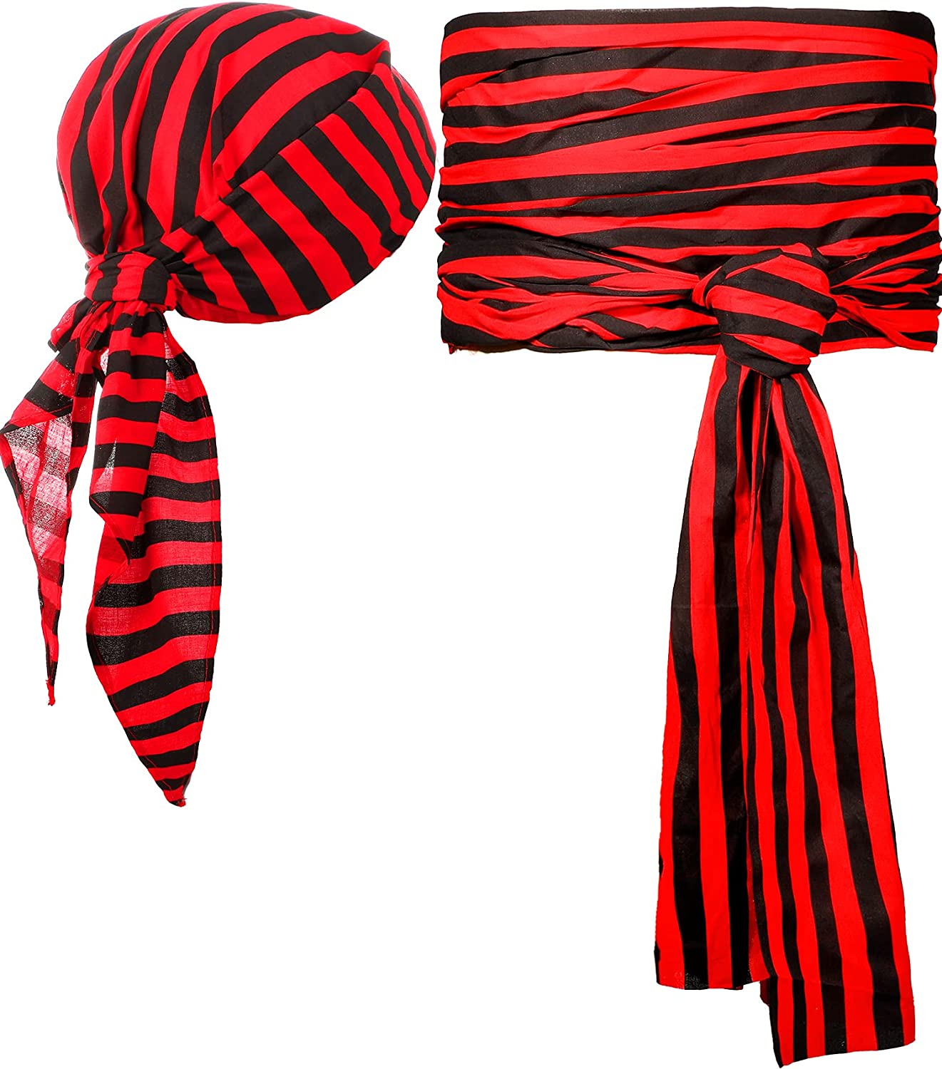 Detail Red Pirate Sash Nomer 25