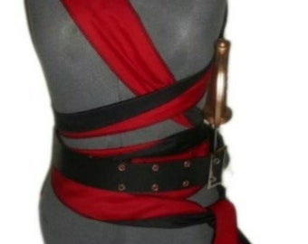 Detail Red Pirate Sash Nomer 31