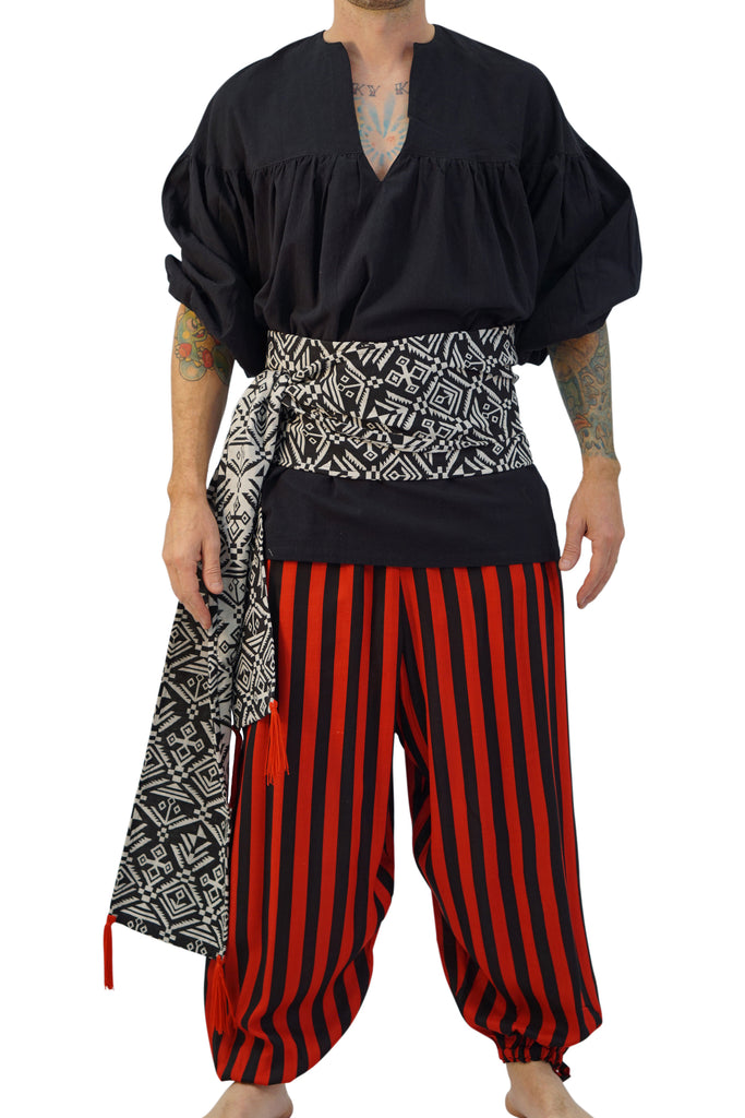 Detail Red Pirate Sash Nomer 39