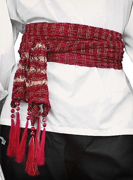 Detail Red Pirate Sash Nomer 8