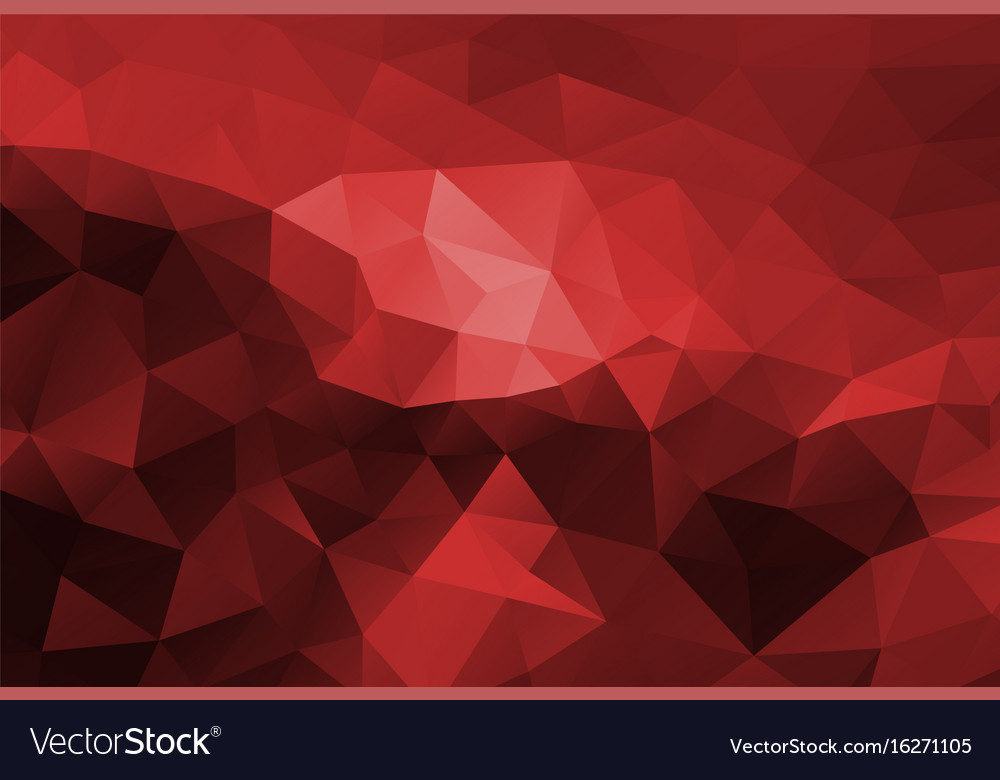 Detail Red Polygonal Background Nomer 17