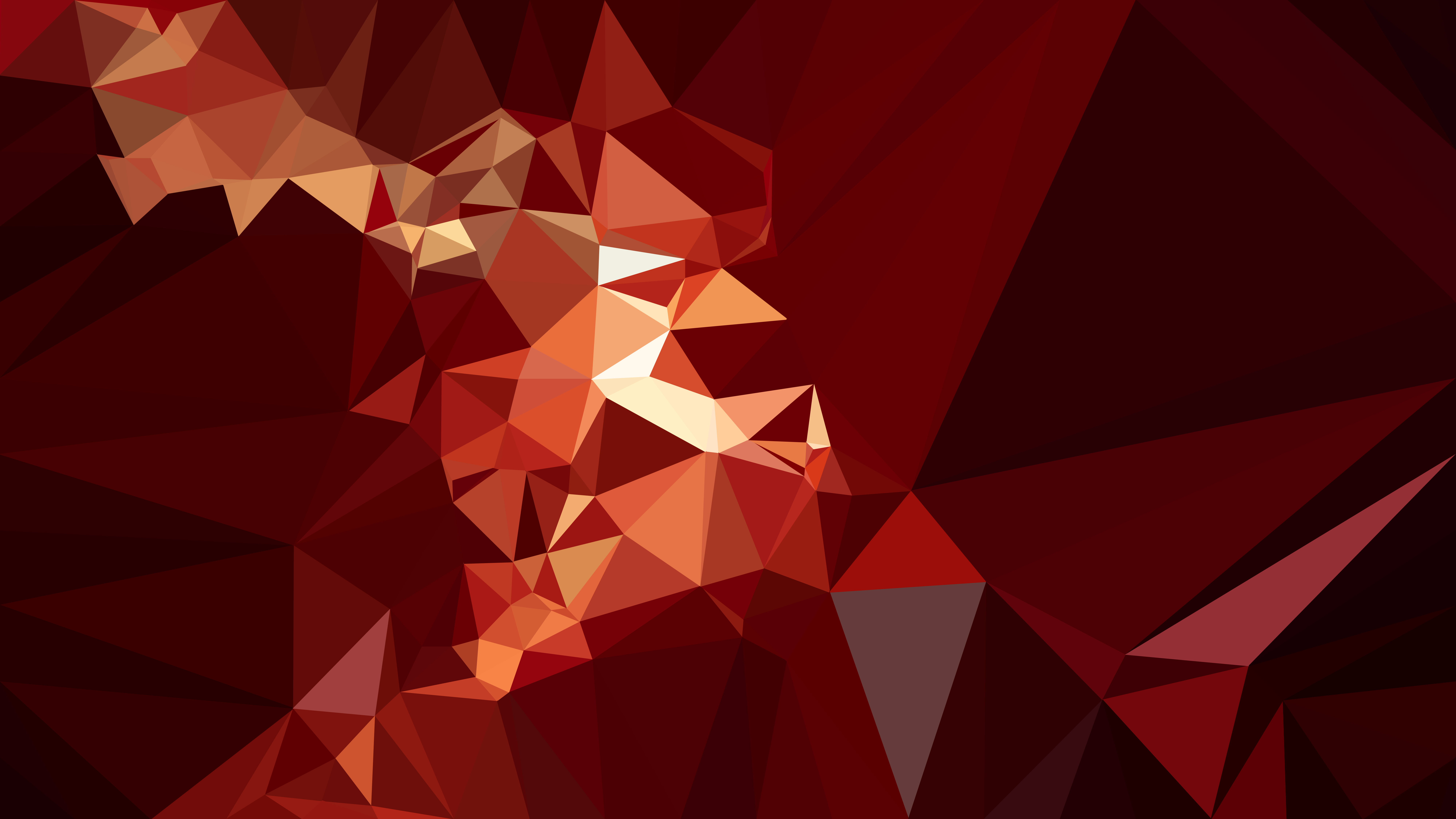 Detail Red Polygonal Background Nomer 18