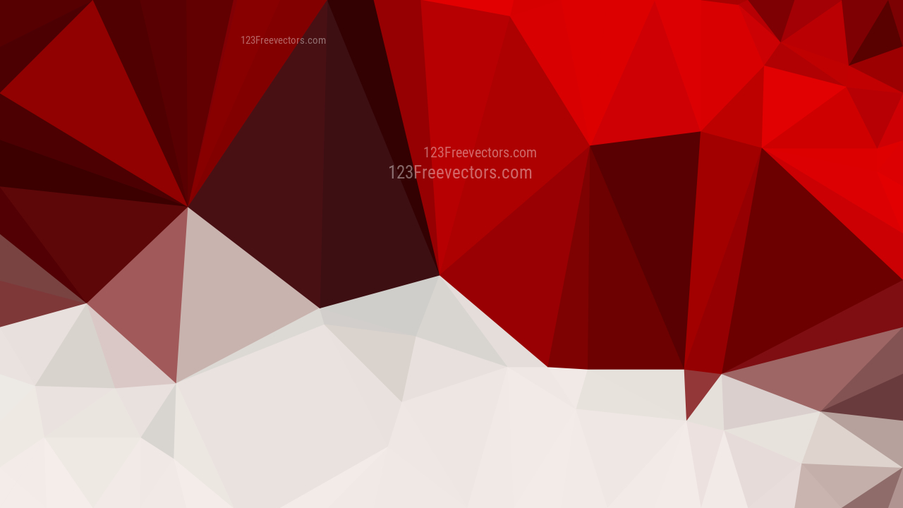 Detail Red Polygonal Background Nomer 22