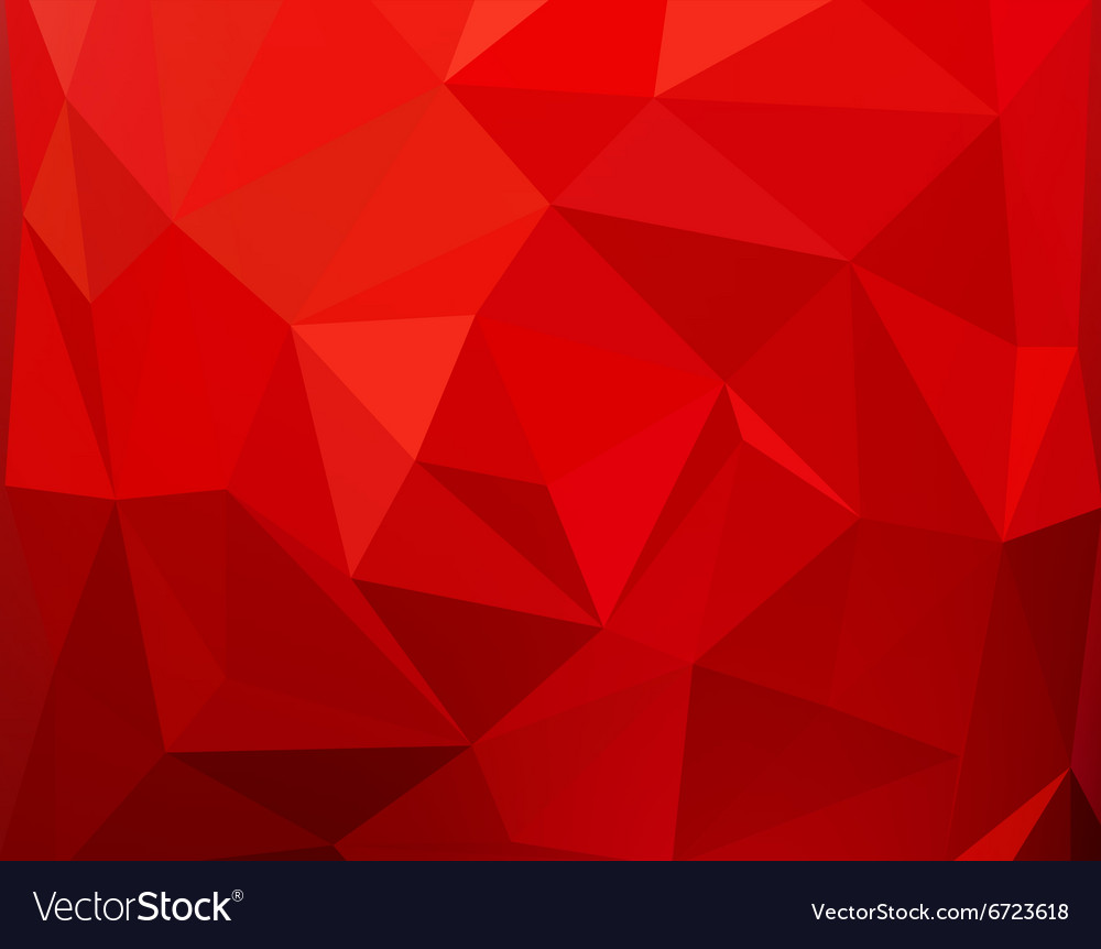 Detail Red Polygonal Background Nomer 5