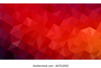 Detail Red Polygonal Background Nomer 41