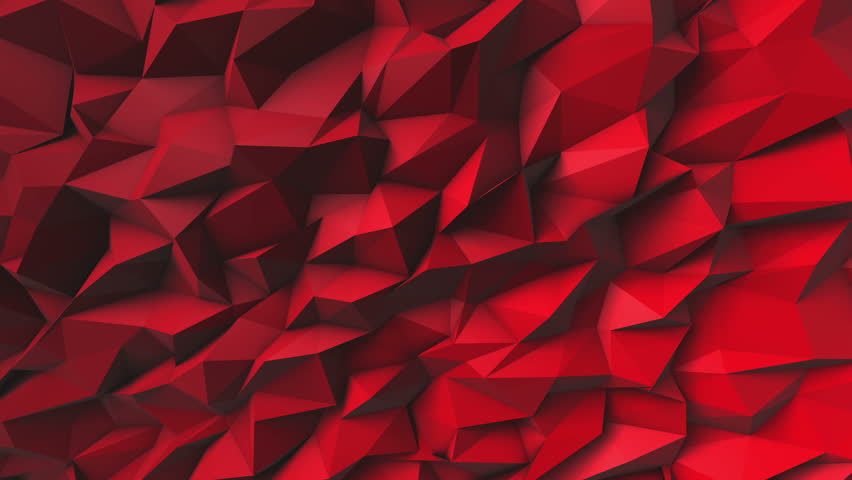 Detail Red Polygonal Background Nomer 44
