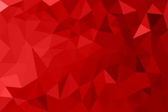 Detail Red Polygonal Background Nomer 51