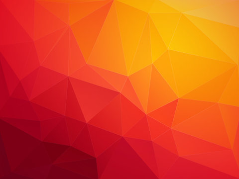 Detail Red Polygonal Background Nomer 57