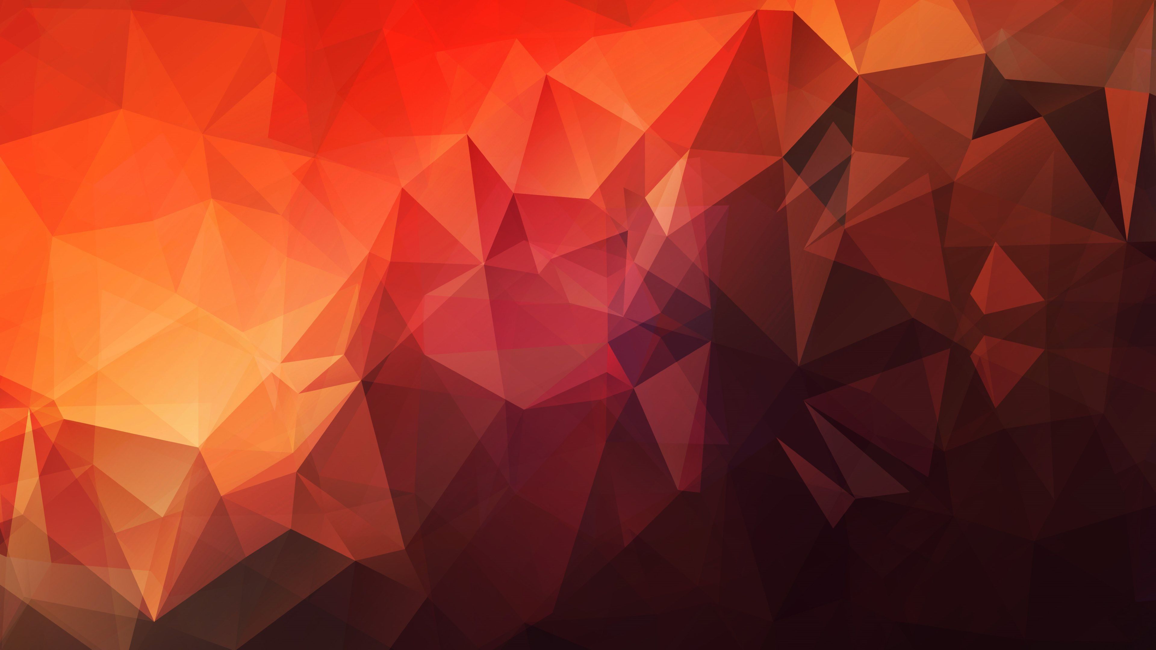Detail Red Polygonal Background Nomer 7