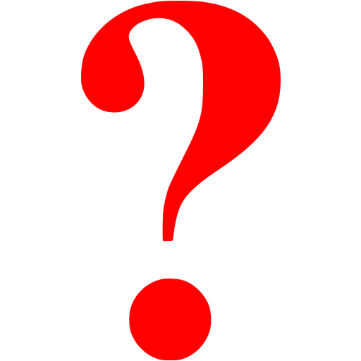 Red Question Mark Transparent Background - KibrisPDR