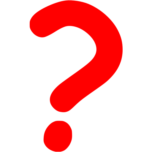 Download Red Question Mark Transparent Background Nomer 11