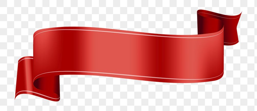 Detail Red Ribbon Banner Png Nomer 44