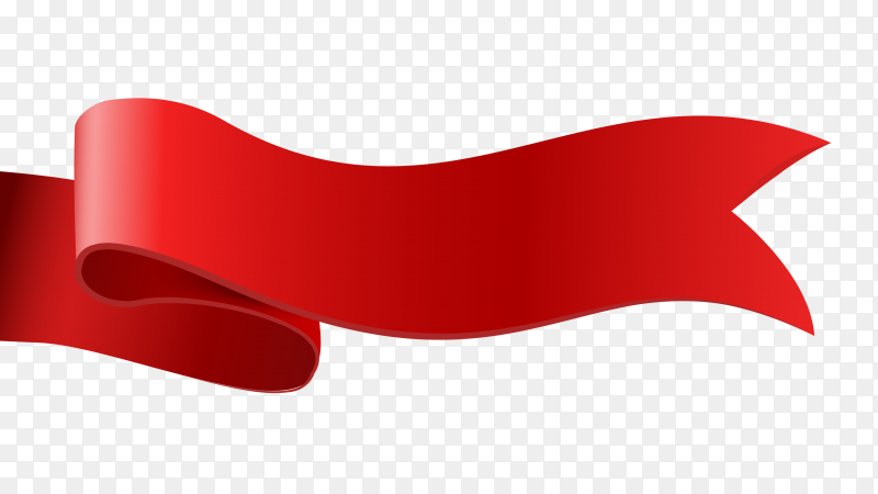 Detail Red Ribbon Vector Png Nomer 6