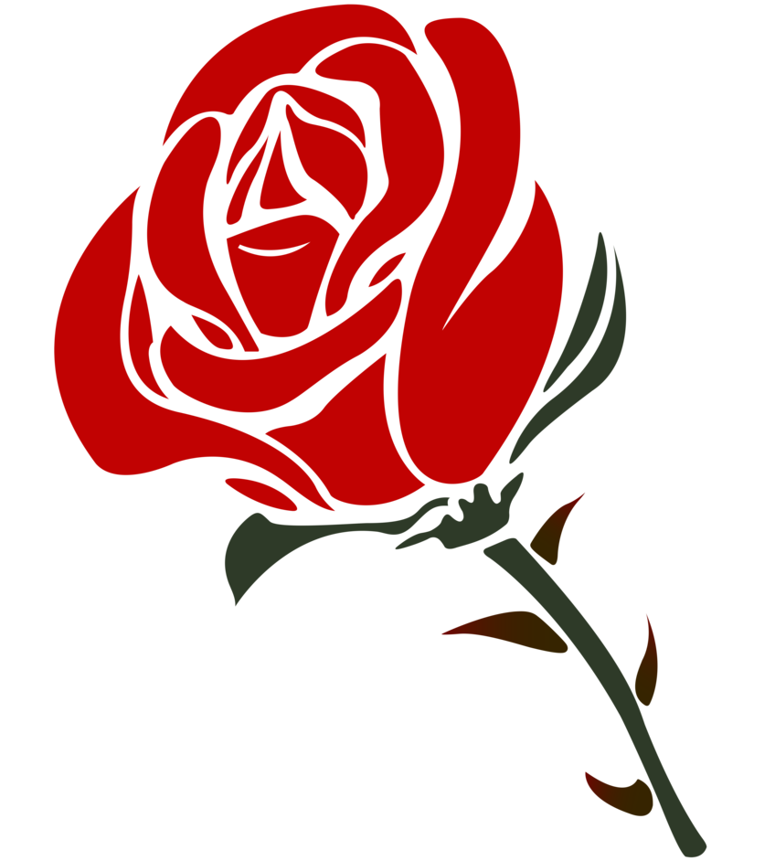 Detail Red Rose Vector Png Nomer 22