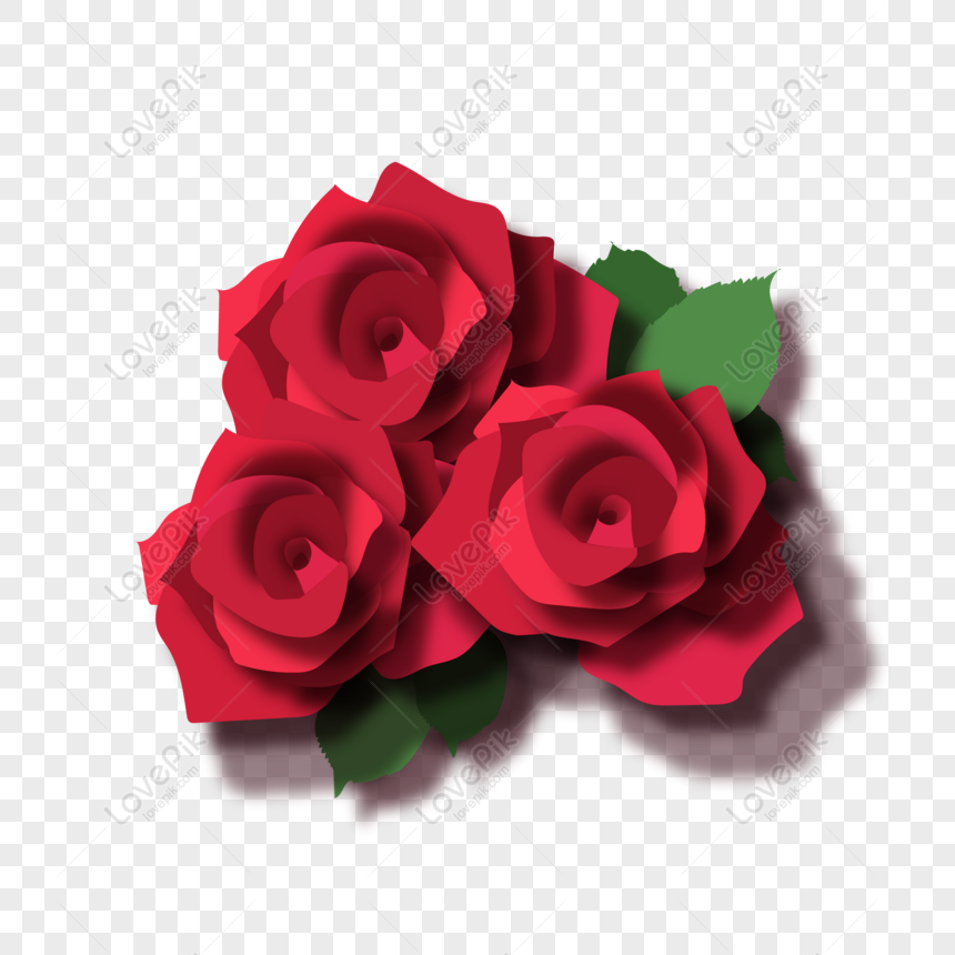 Detail Red Rose Vector Png Nomer 52