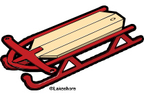 Detail Red Sled Clipart Nomer 4