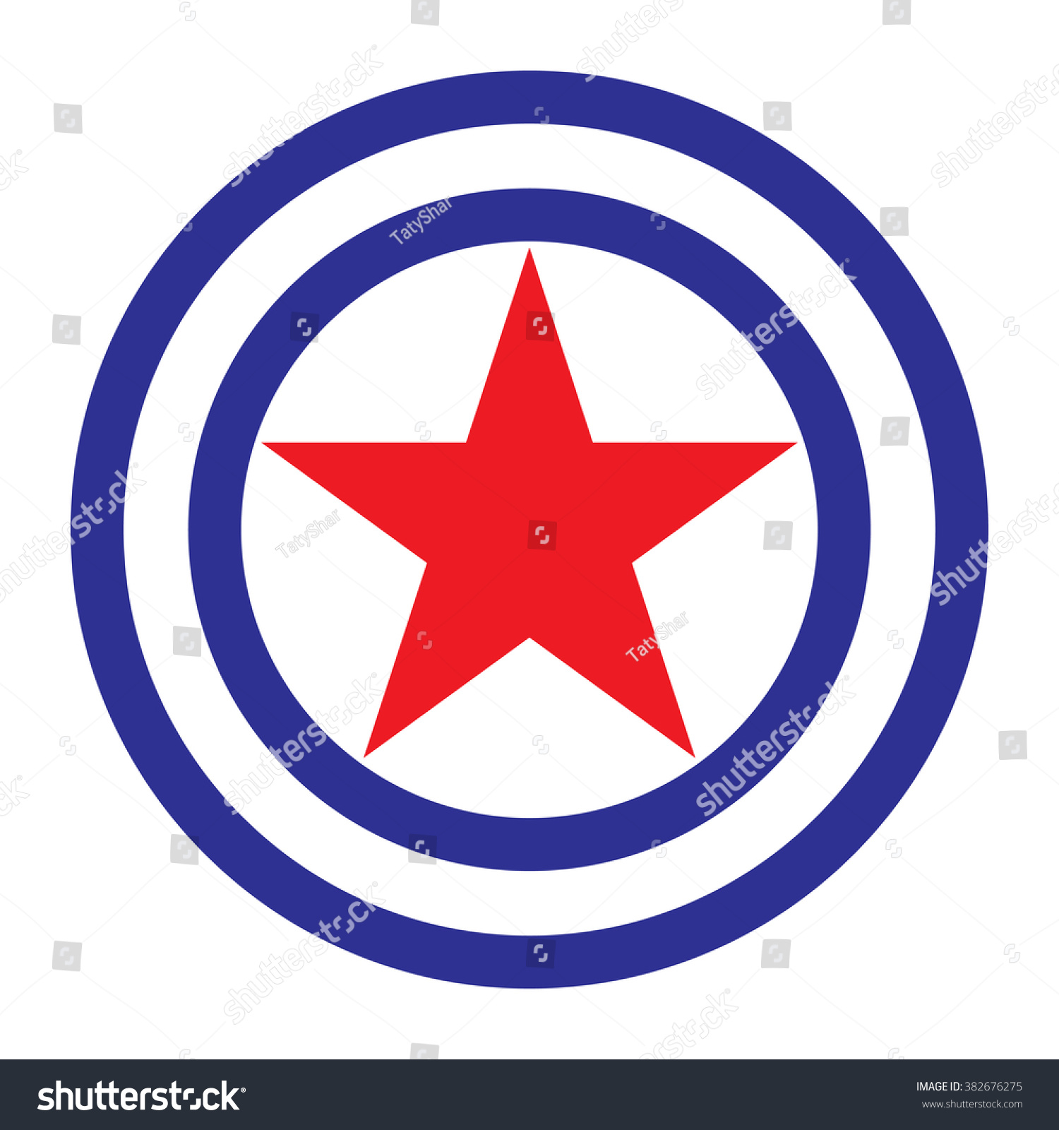 Detail Red Star Symbol Nomer 24