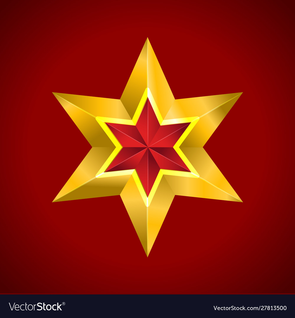 Detail Red Star Symbol Nomer 34