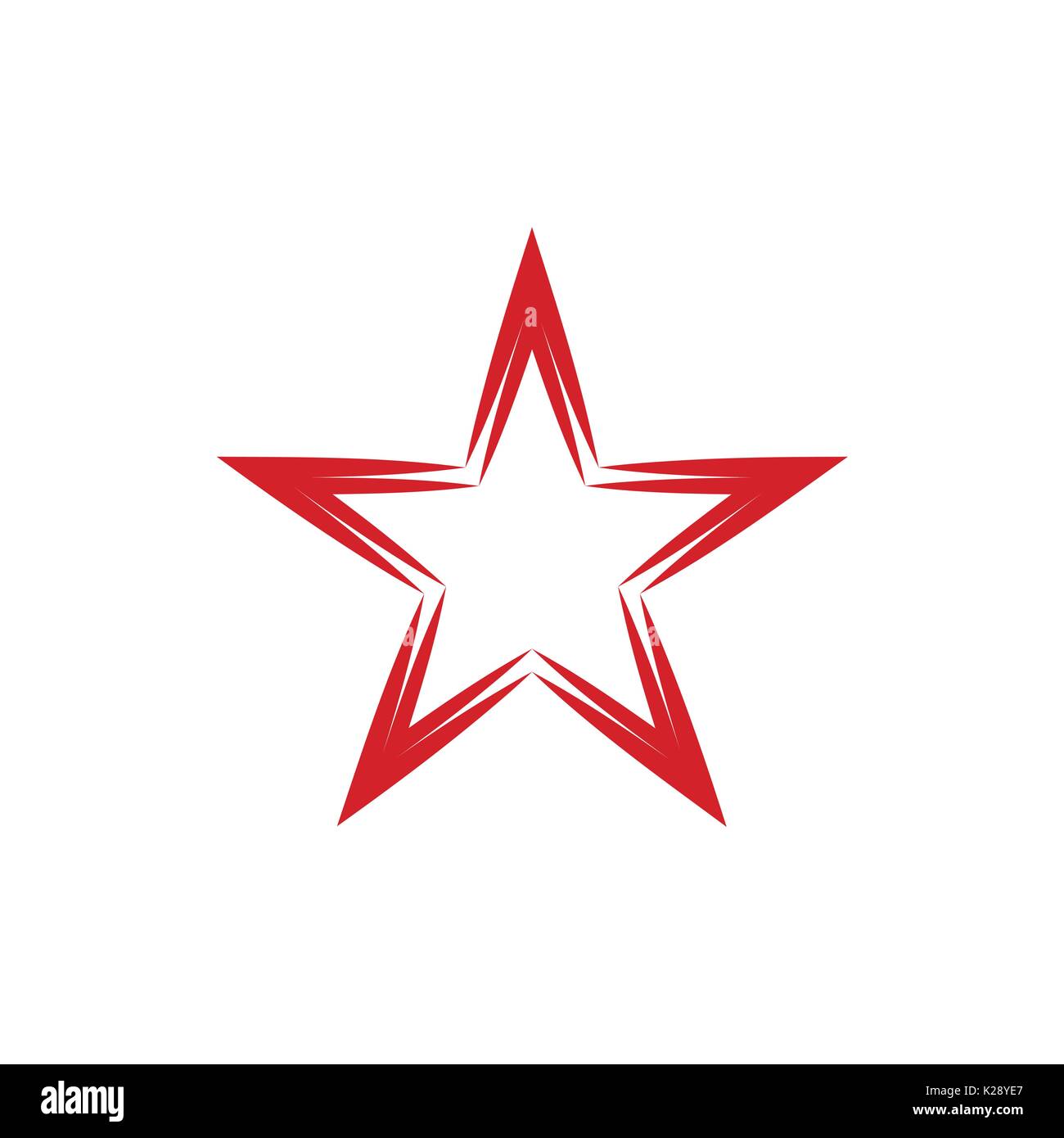 Detail Red Star Symbol Nomer 8