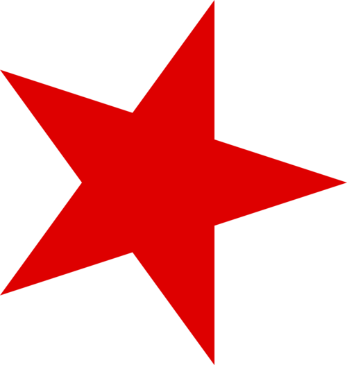 Detail Red Star White Background Nomer 9