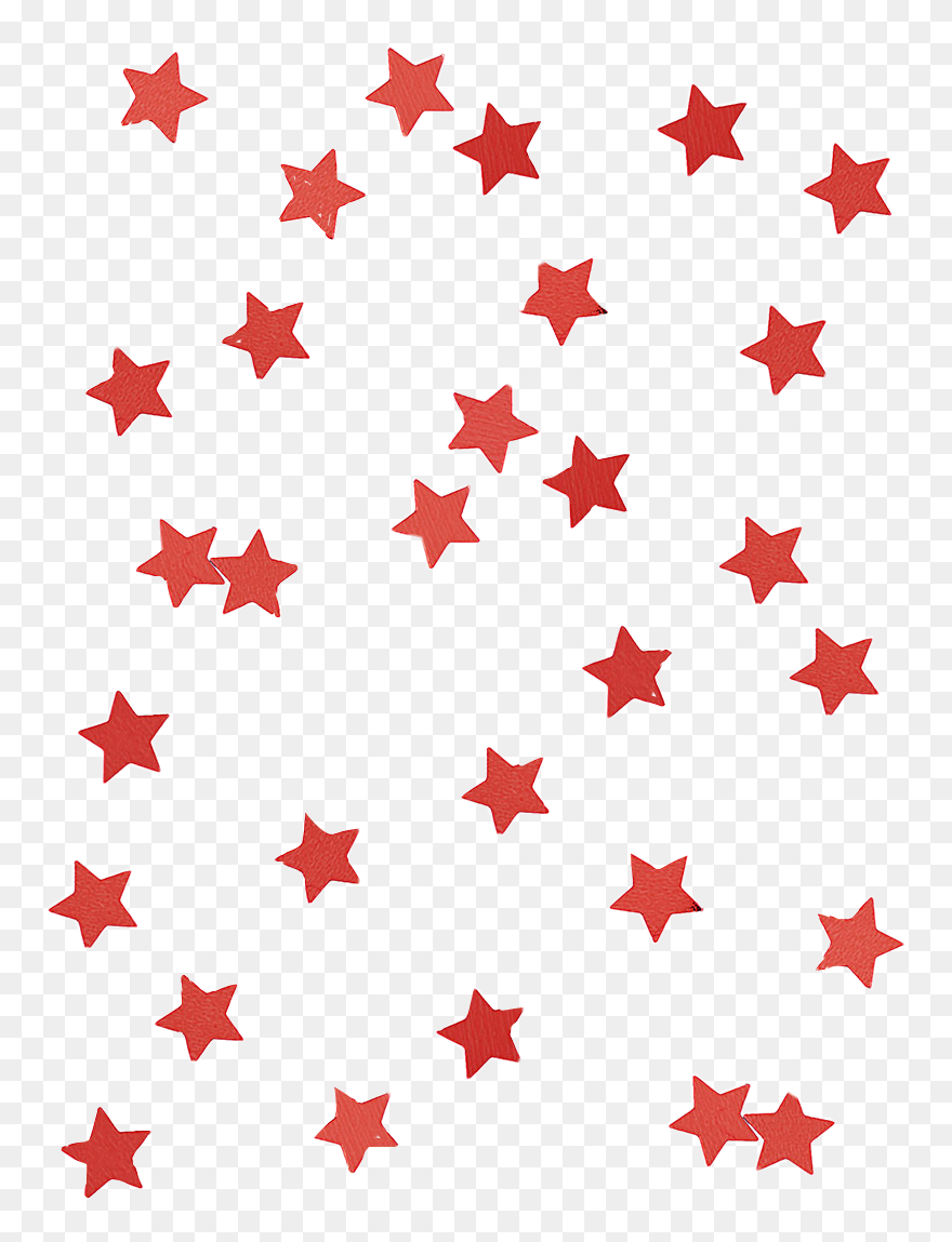 Detail Red Stars Transparent Nomer 15