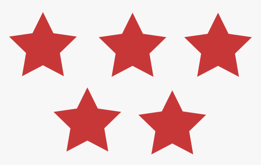 Detail Red Stars Transparent Nomer 33