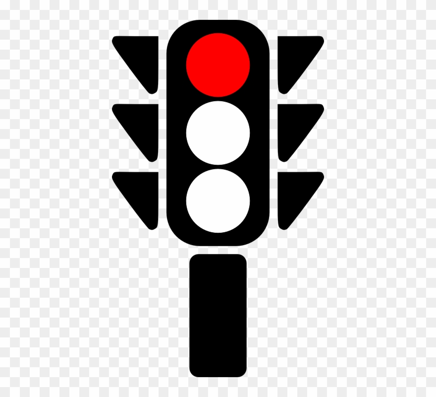 Detail Red Traffic Light Clipart Nomer 2