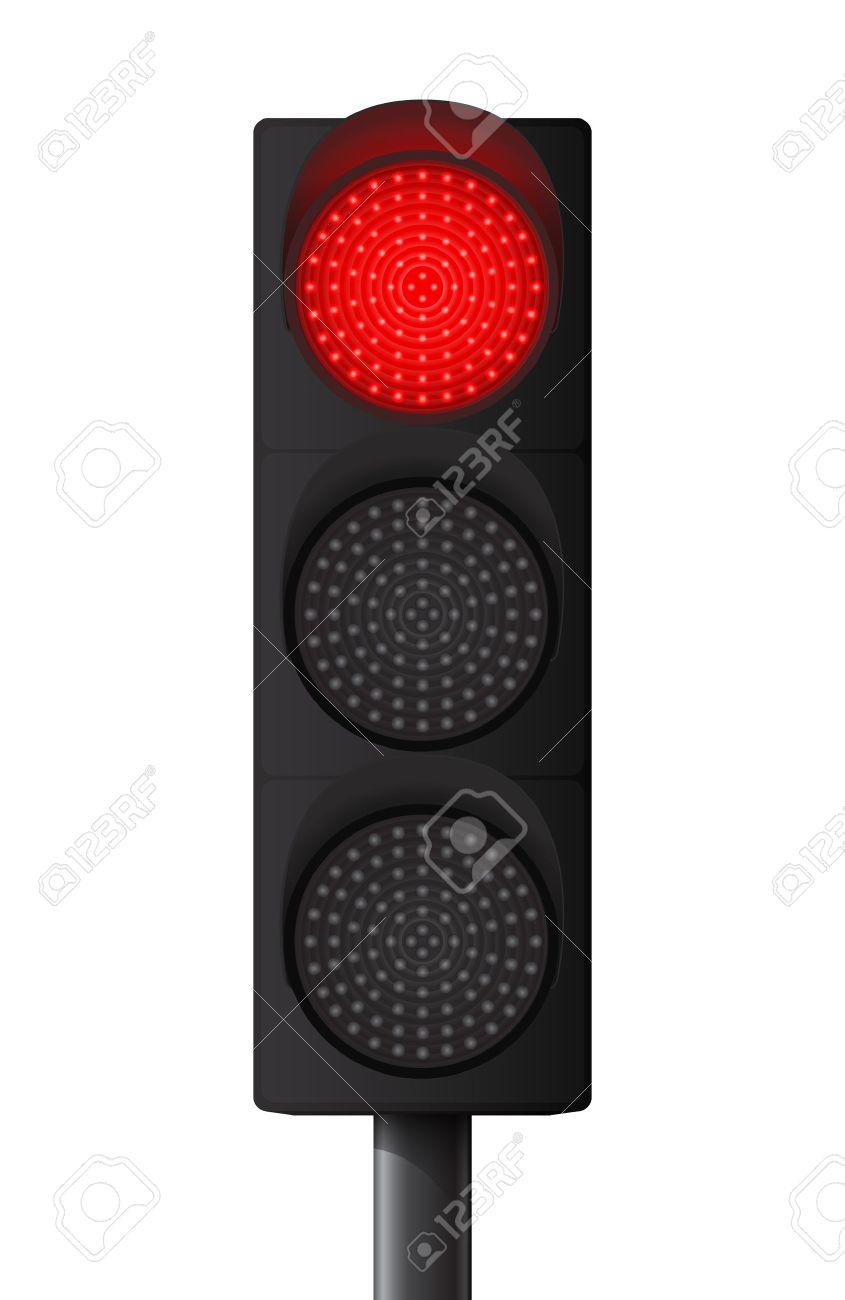 Detail Red Traffic Light Clipart Nomer 34