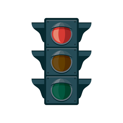 Detail Red Traffic Light Clipart Nomer 47