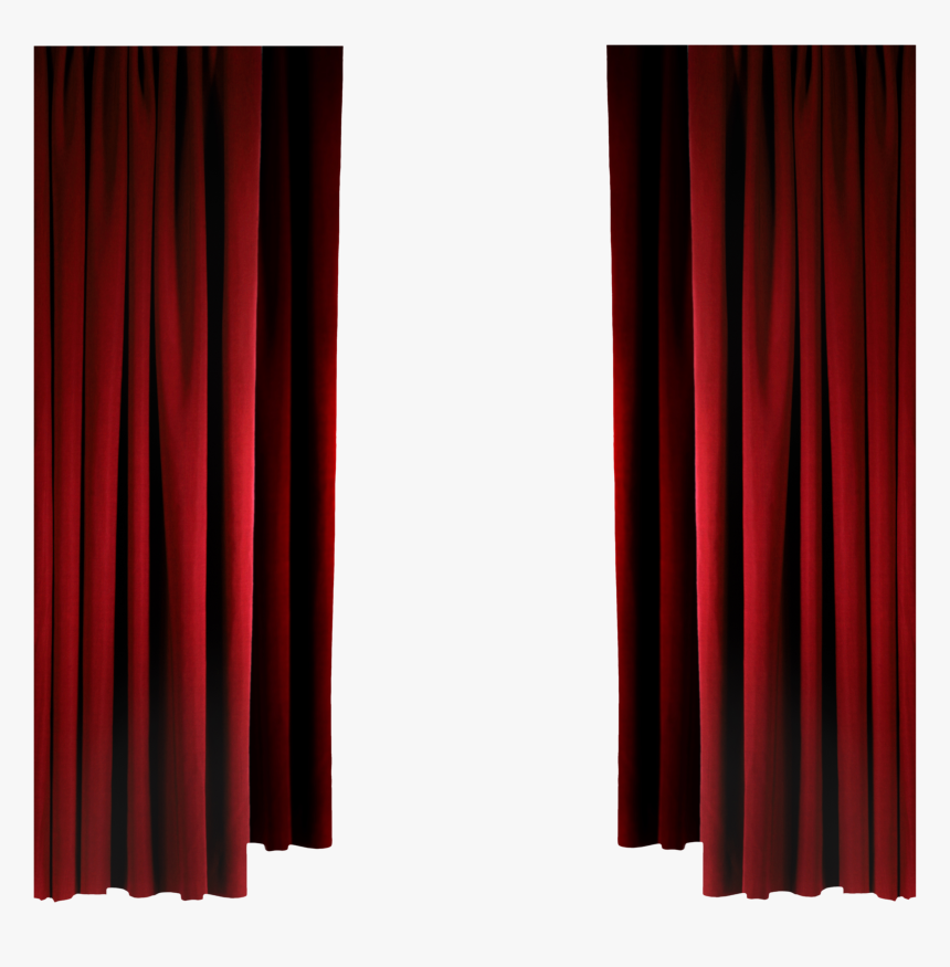 Detail Red Transparent Curtains Nomer 41