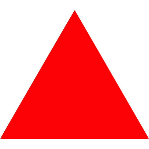 Red Triangle Png - KibrisPDR