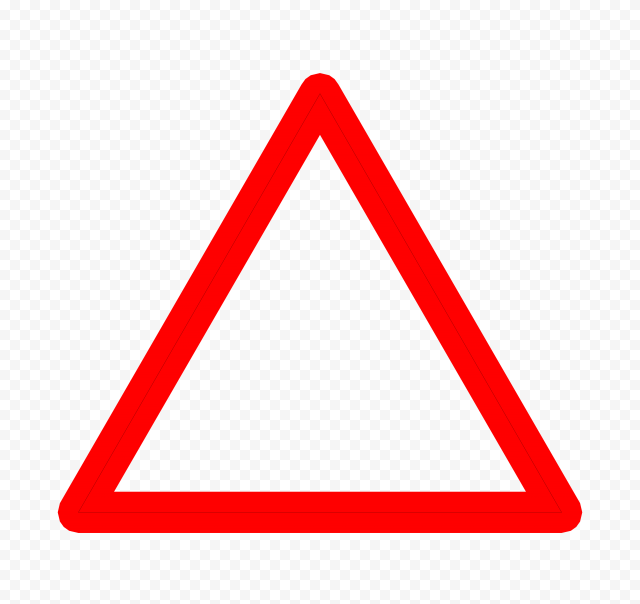 Detail Red Triangle Png Nomer 2