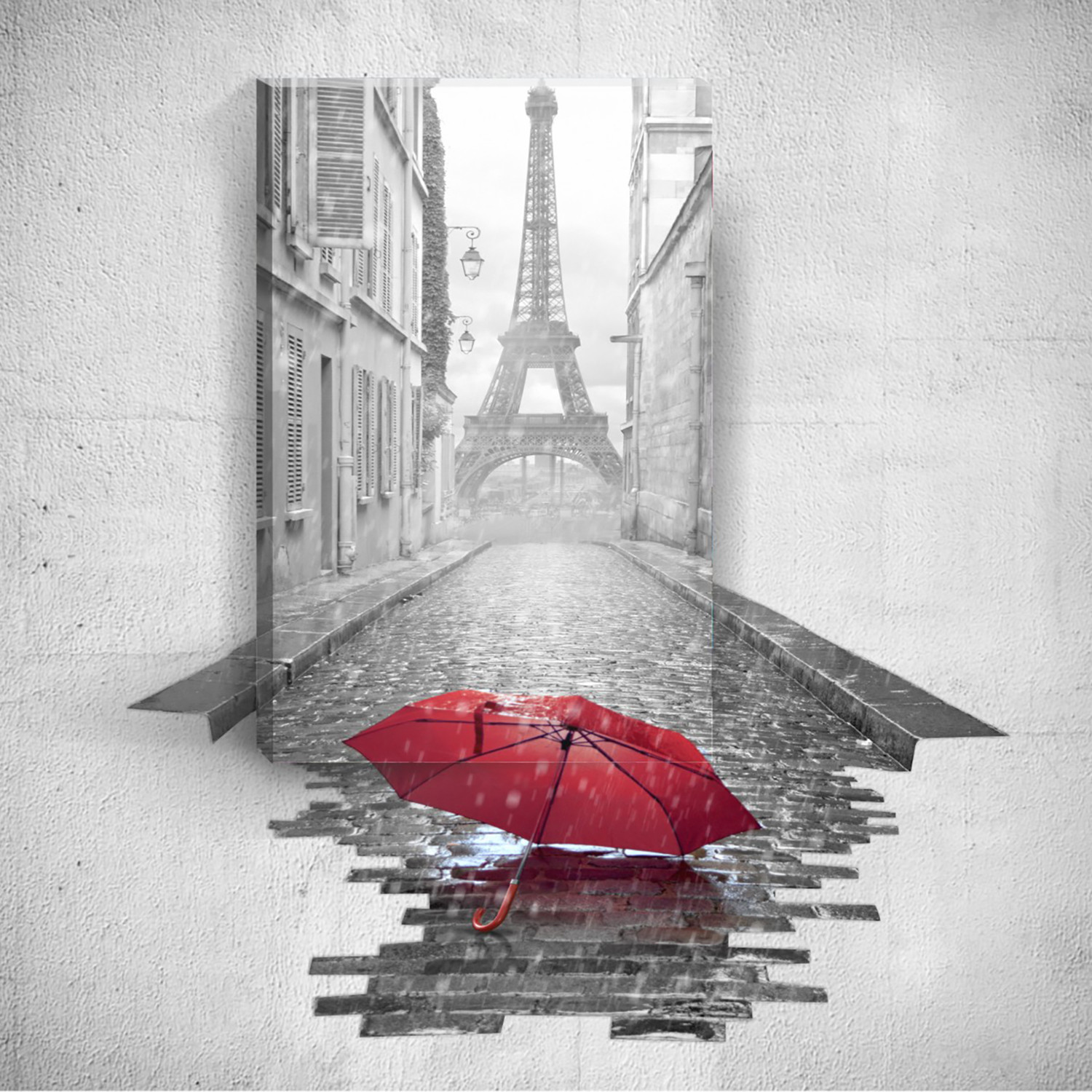 Detail Red Umbrella Eiffel Tower Nomer 16