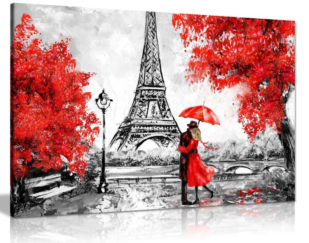 Detail Red Umbrella Eiffel Tower Nomer 30