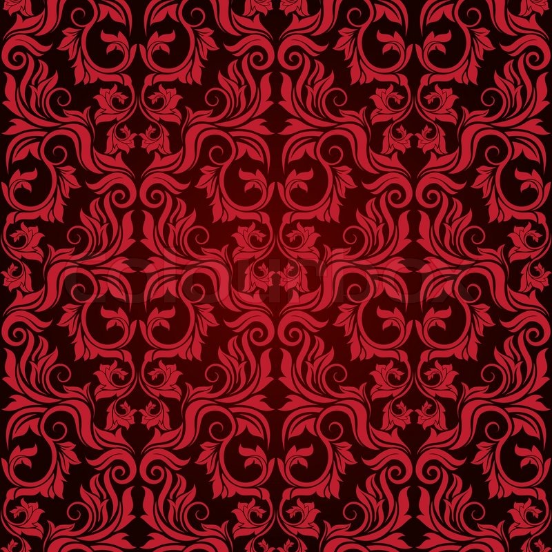 Detail Red Wallpaper Pattern Nomer 11