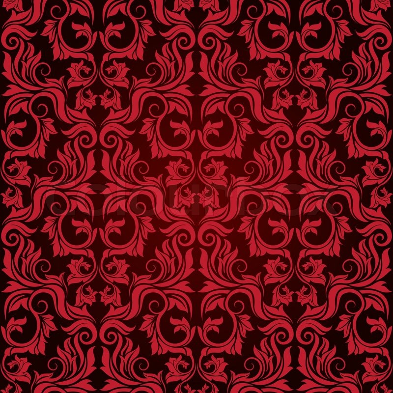 Detail Red Wallpaper Pattern Nomer 11