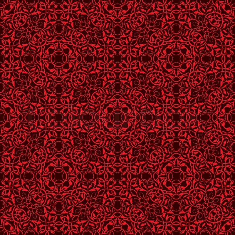 Detail Red Wallpaper Pattern Nomer 5