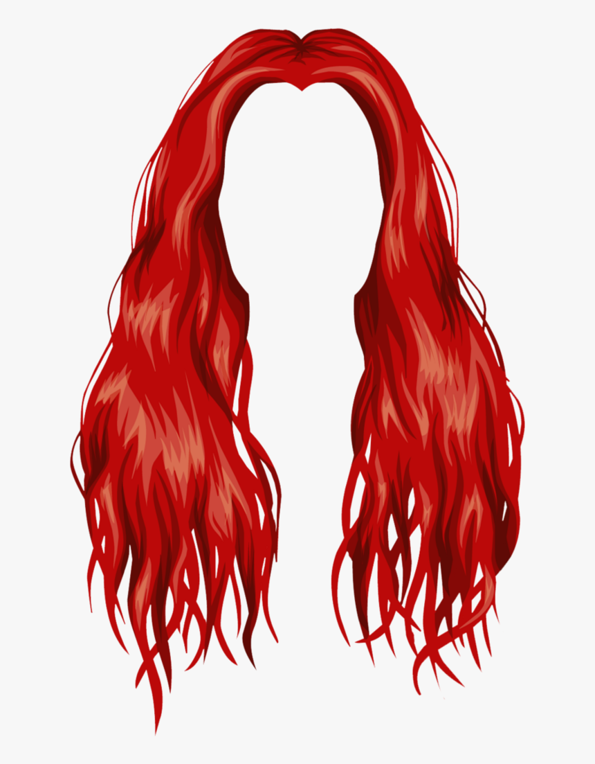 Detail Red Wig Png Nomer 2
